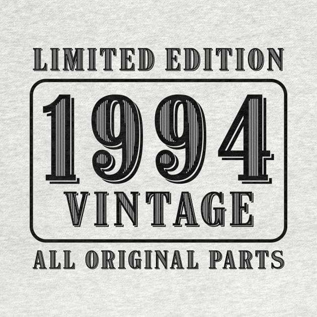 All original parts vintage 1994 limited edition birthday by colorsplash